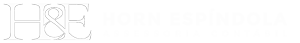 H&E • Horn Espíndola Logo
